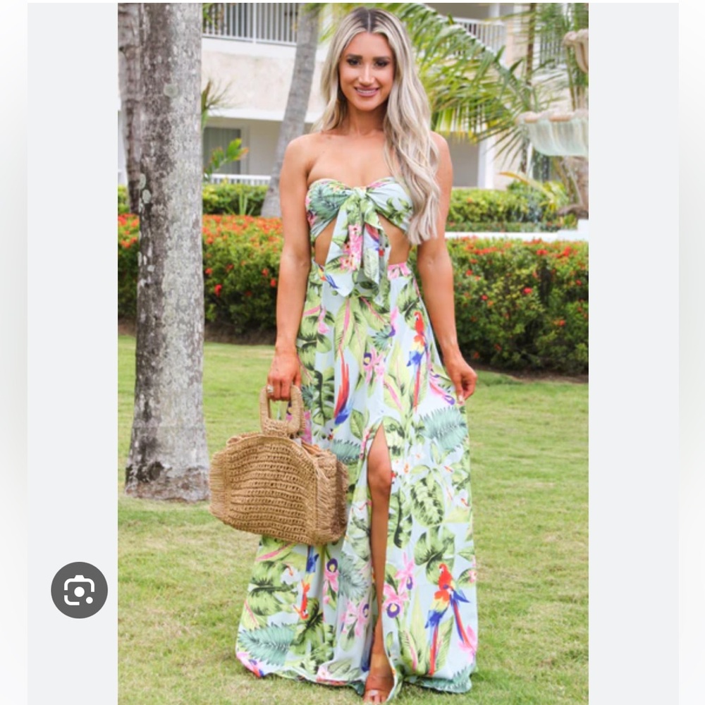 Bella and Bloom under the sun two piece maxi dress